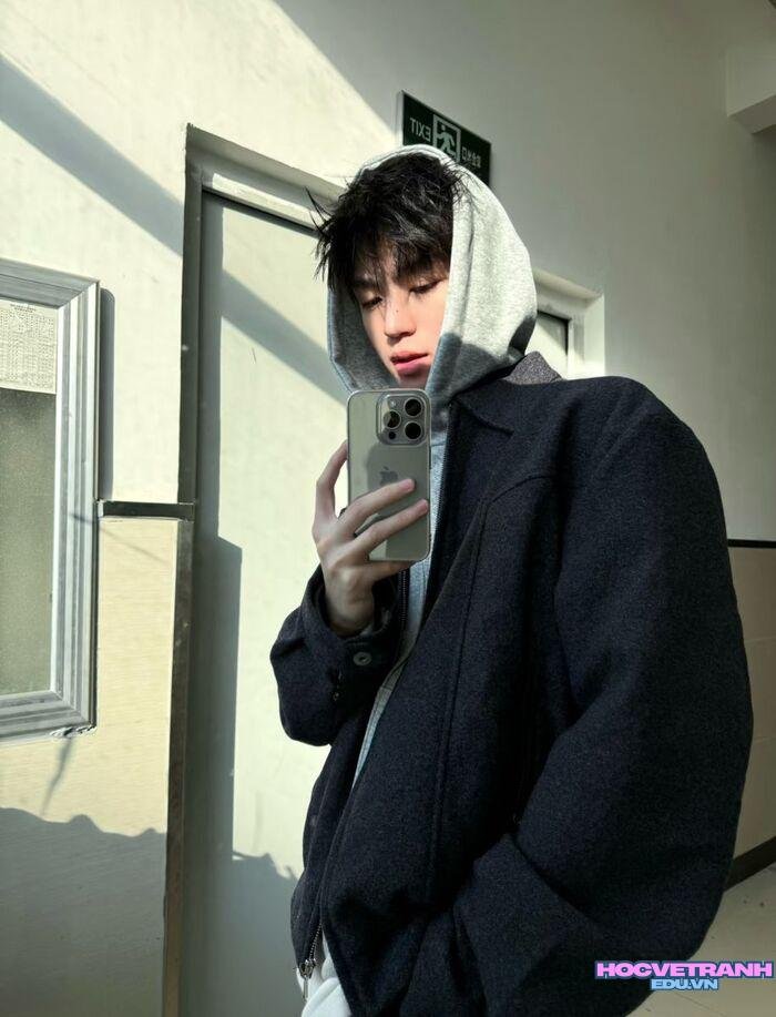 ảnh trai đẹp cute ánh nhìn đáng yêu