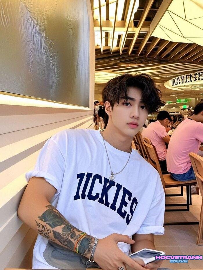 ảnh trai đẹp cute phong cách trẻ trung