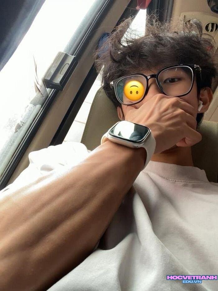 ảnh trai đẹp đeo kính phong cách cá tính