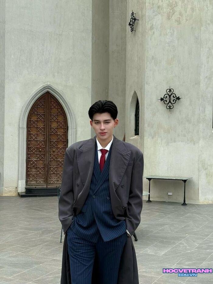 ảnh trai đẹp mặc vest góc nghiêng đẹp