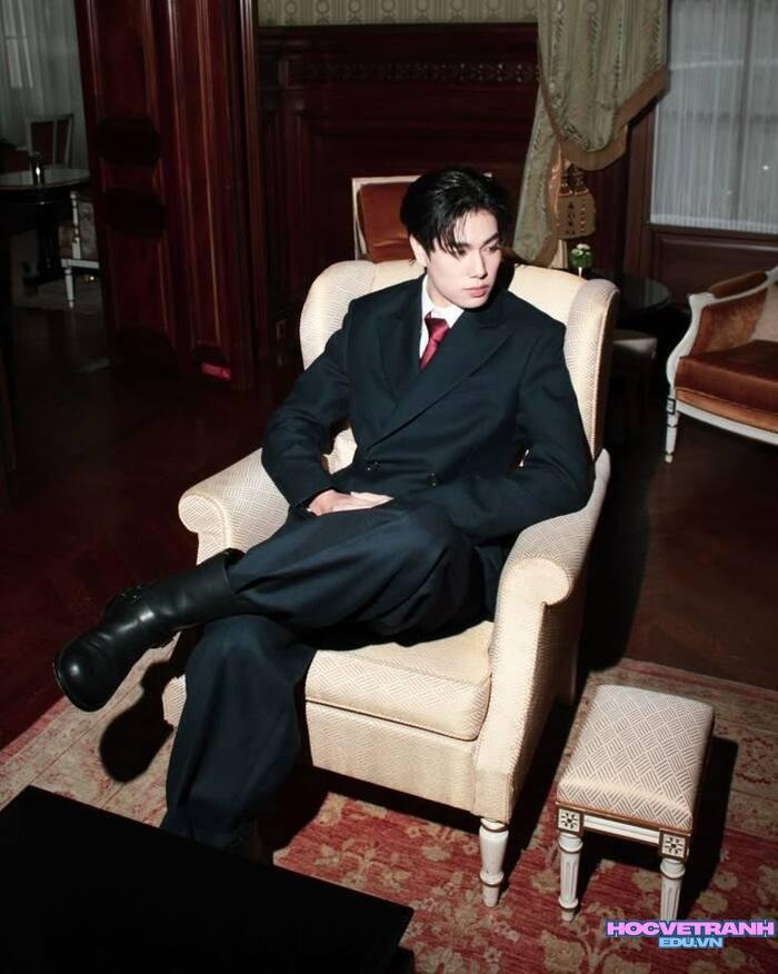 ảnh trai đẹp mặc vest gương mặt đẹp trai