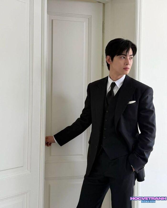 ảnh trai đẹp mặc vest thần thái nam tính đẹp