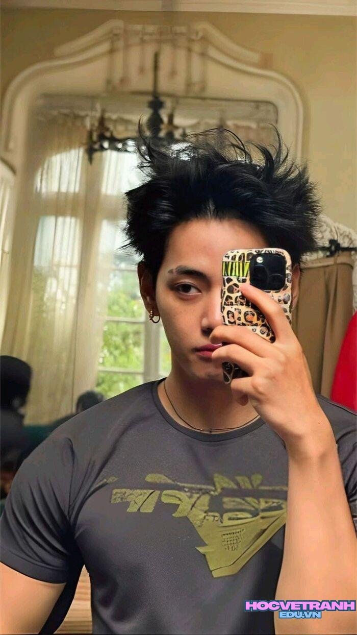 ảnh v-bts gương mặt đẹp trai