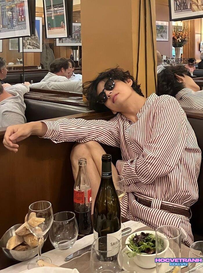 ảnh v-bts phong cách thời trang