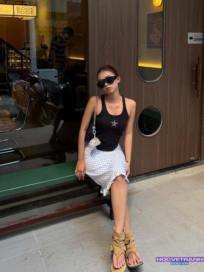 gái xinh 2k phong cách dễ thương