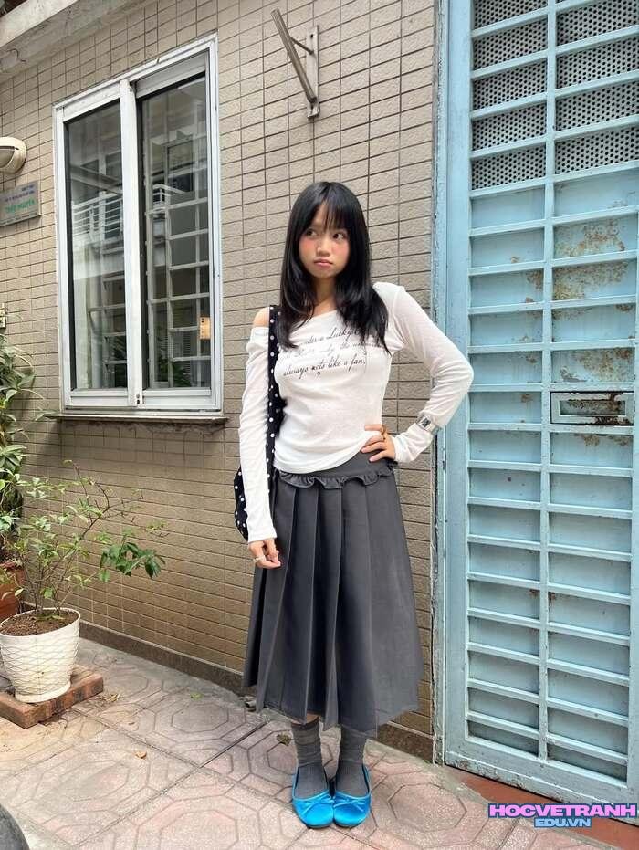 gái xinh 2k tóc dài