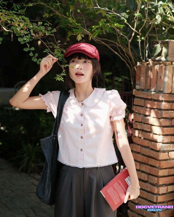 gái xinh 2k4 gương mặt đáng yêu