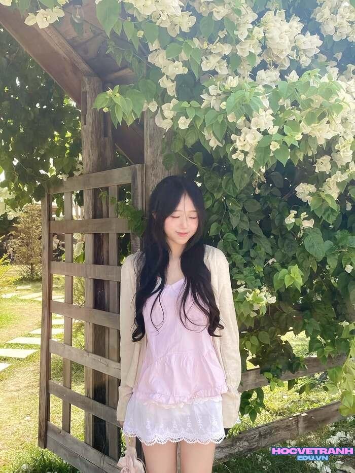 gái xinh 2k4 tóc dài