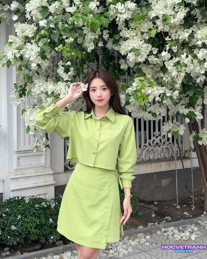 gái xinh 2k5 style trẻ trung