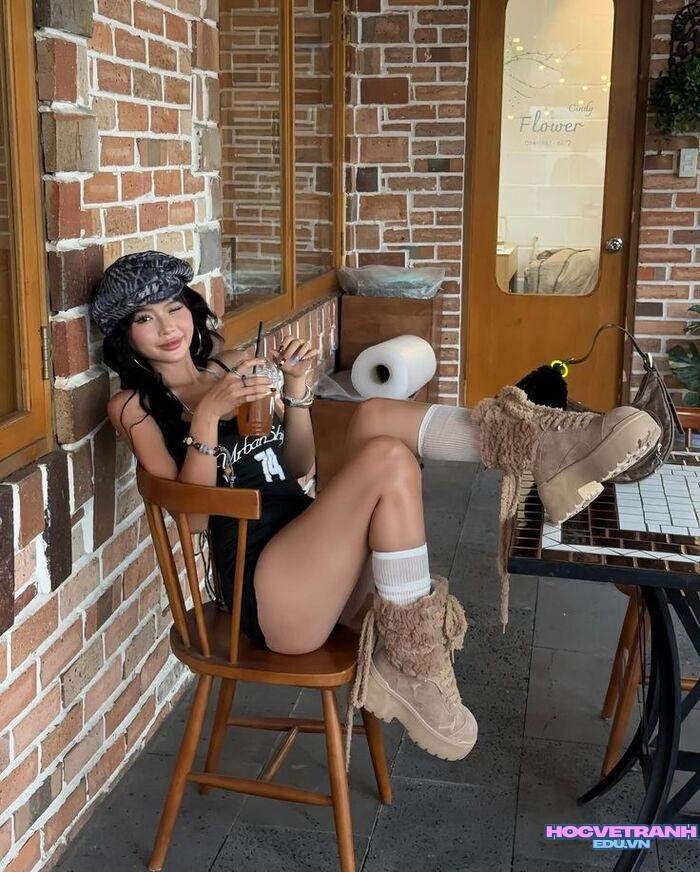 gái xinh 9x phong cách trẻ trung