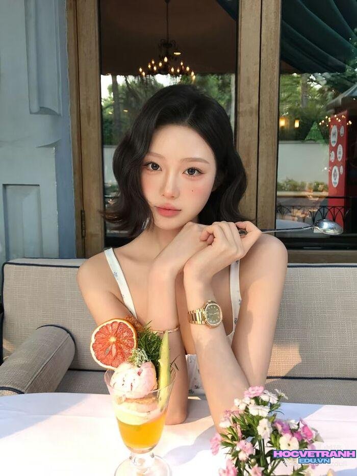 gái xinh 9x style nhẹ nhàng