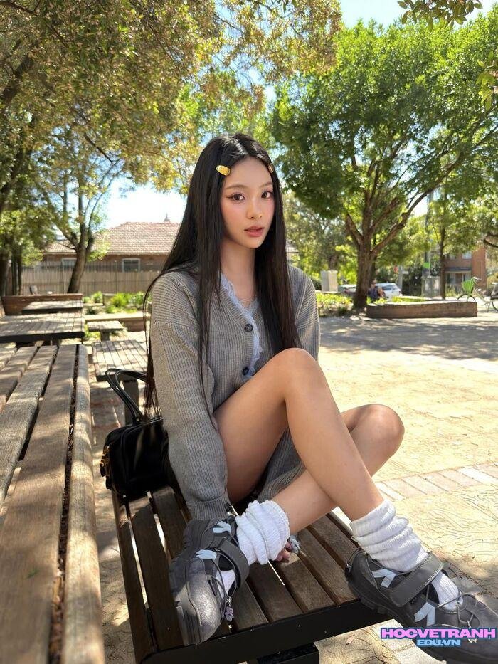 gái xinh 9x tóc dài