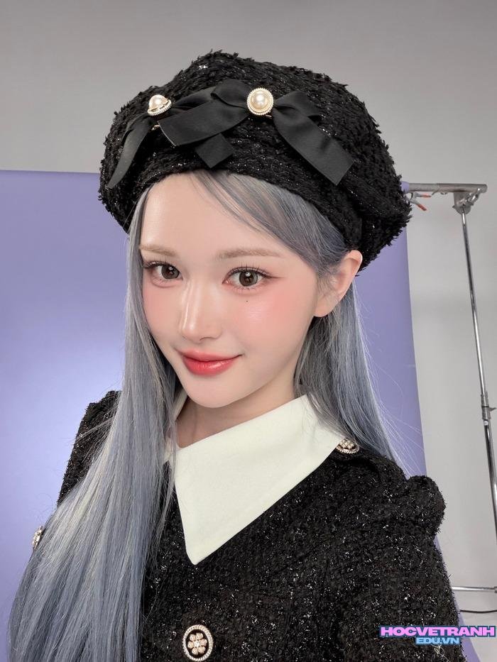 gái xinh hàn quốc tóc dài xinh