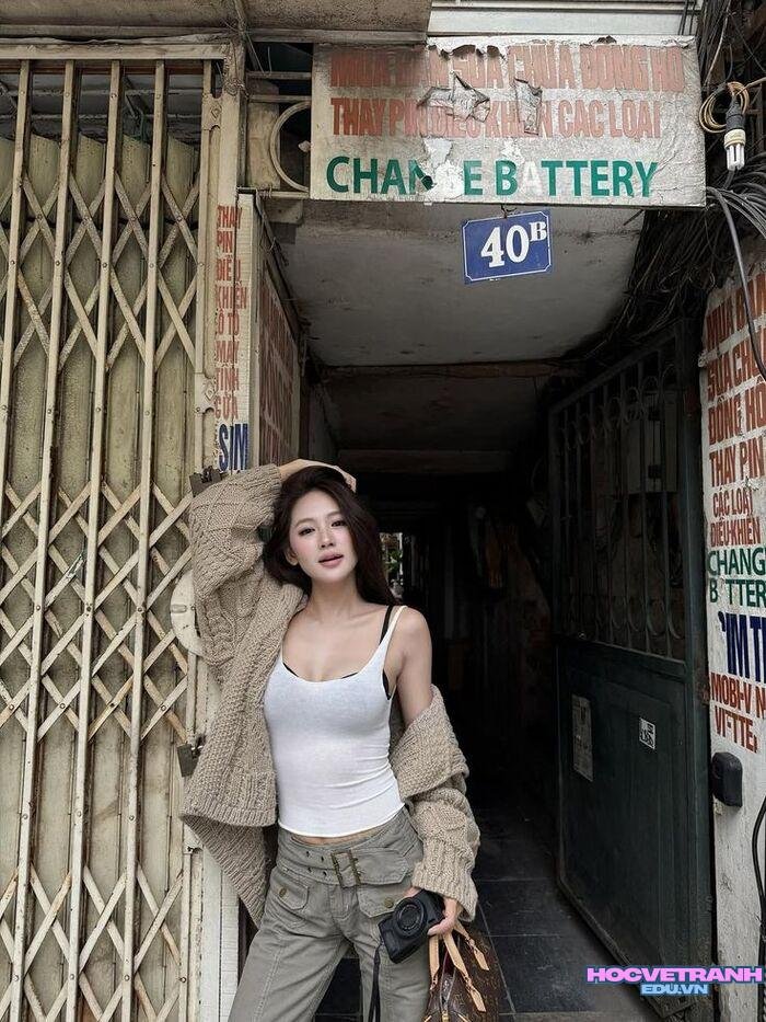 gái xinh hở hang outfit sexy