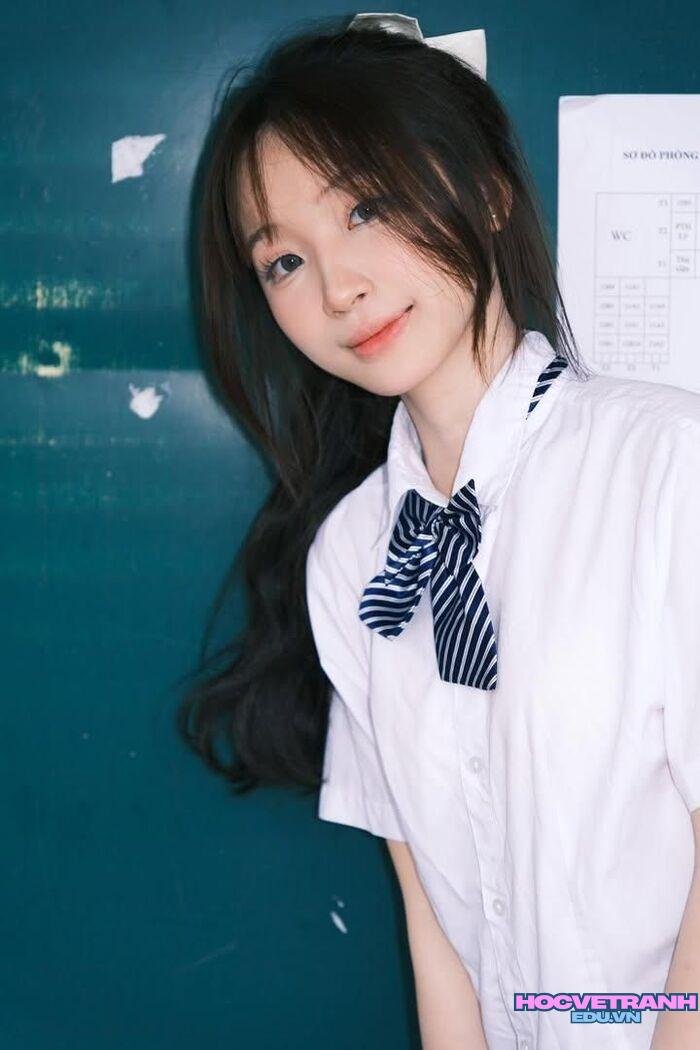 gái xinh học sinh đáng yêu