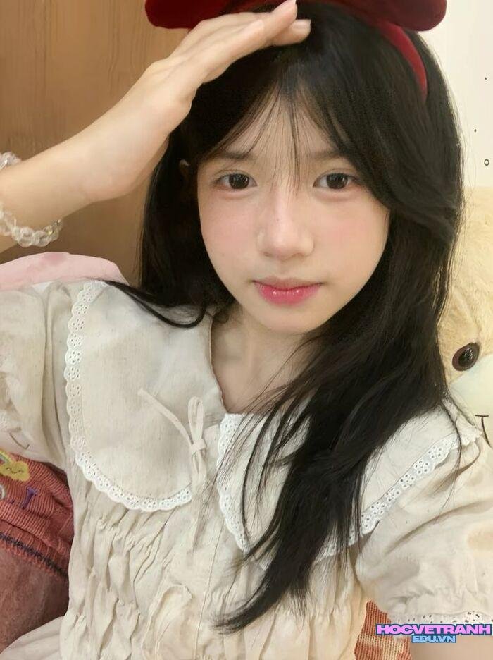 gái xinh học sinh phong cách dễ thương