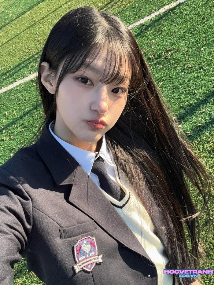 gái xinh học sinh thần thái đáng yêu