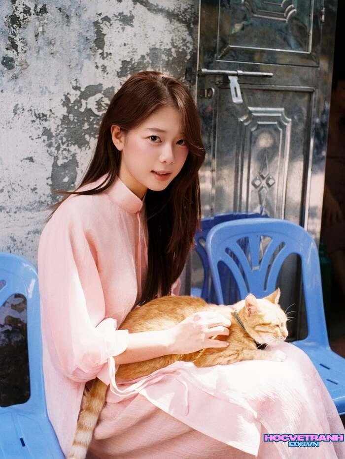 gái xinh mặc áo dài nhìn cuốn hút