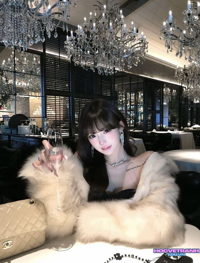 gái xinh tóc dài dễ thương