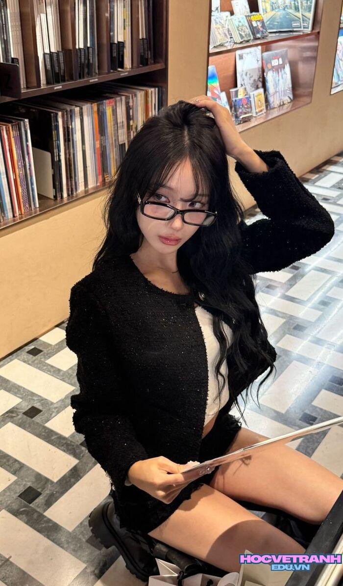 gái xinh tóc dài góc nghiêng đẹp