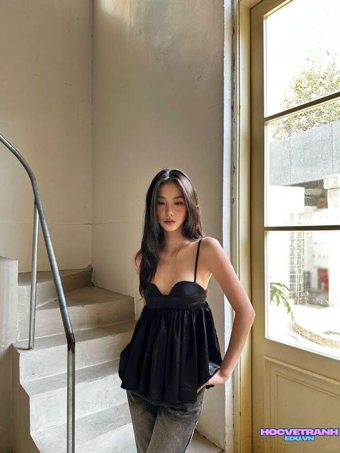 hình nền điện thoại gái xinh góc nghiêng đẹp