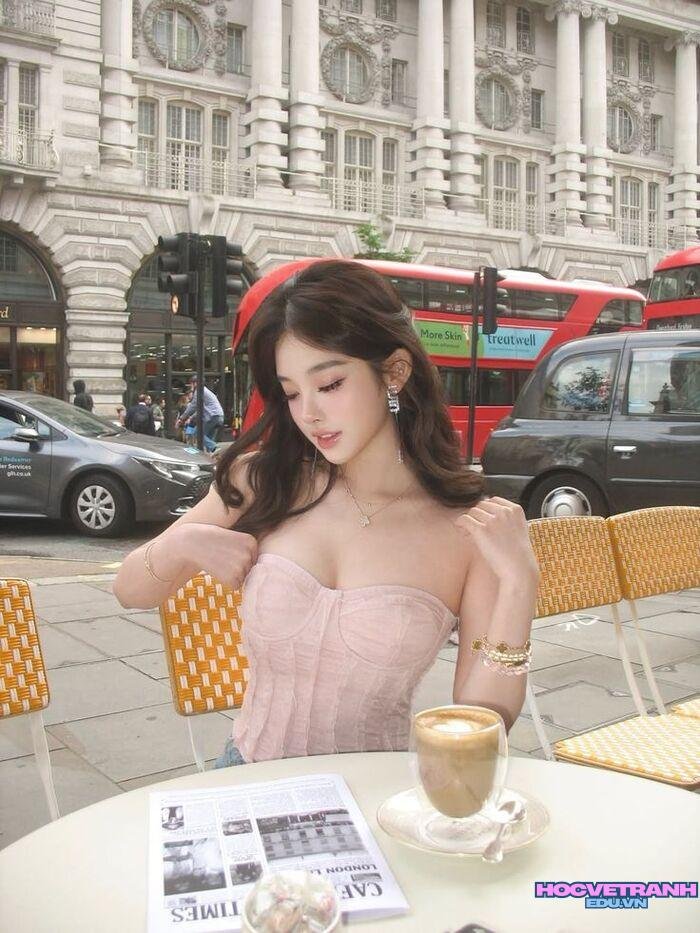 hình nền điện thoại gái xinh gương mặt đáng yêu