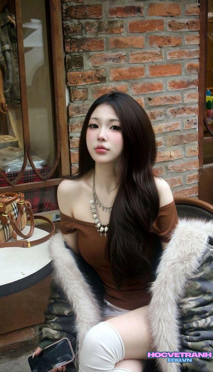 hình nền điện thoại gái xinh nụ cười dễ thương