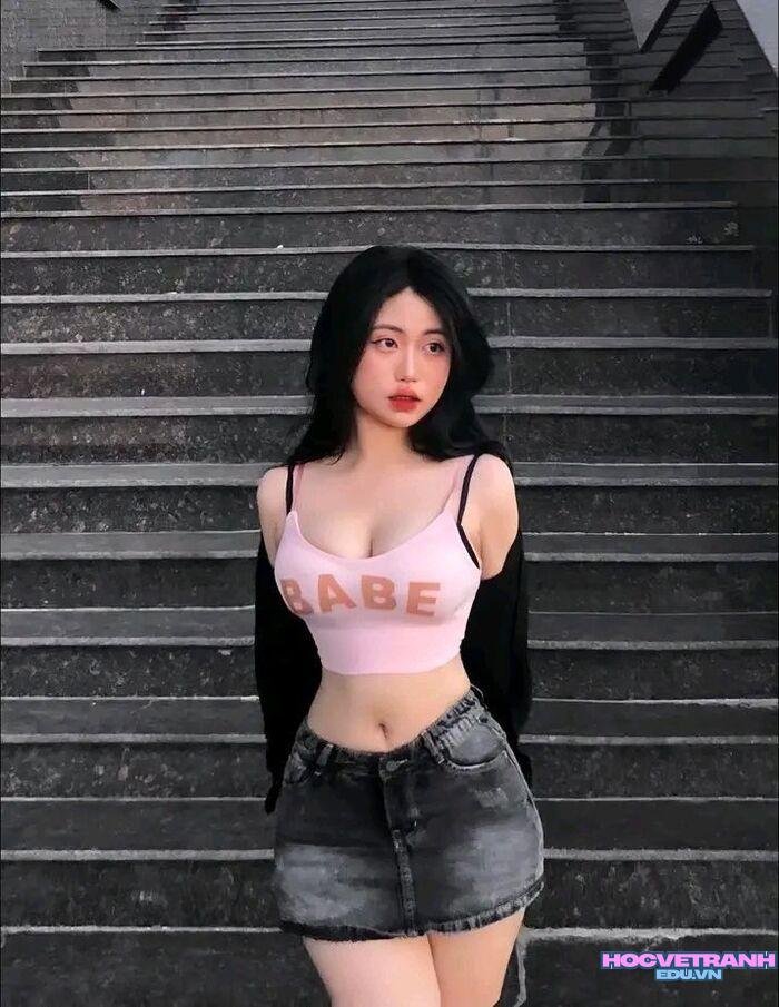 Gái xinh vú bự hot