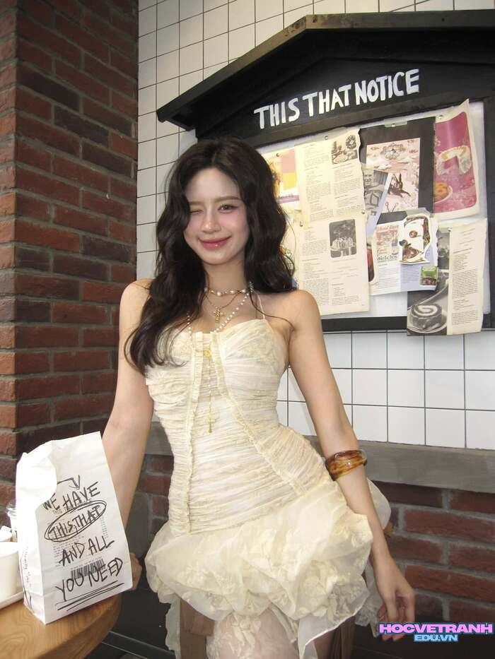 ảnh Hàn Hằng đẹp ánh mắt cuốn hút