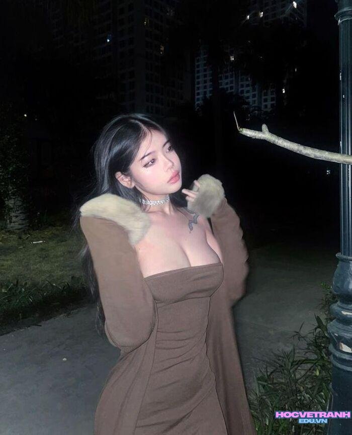 ảnh Hương Tịt đẹp tinh khôi