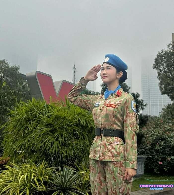 ảnh Lê Bống đẹp quân đội