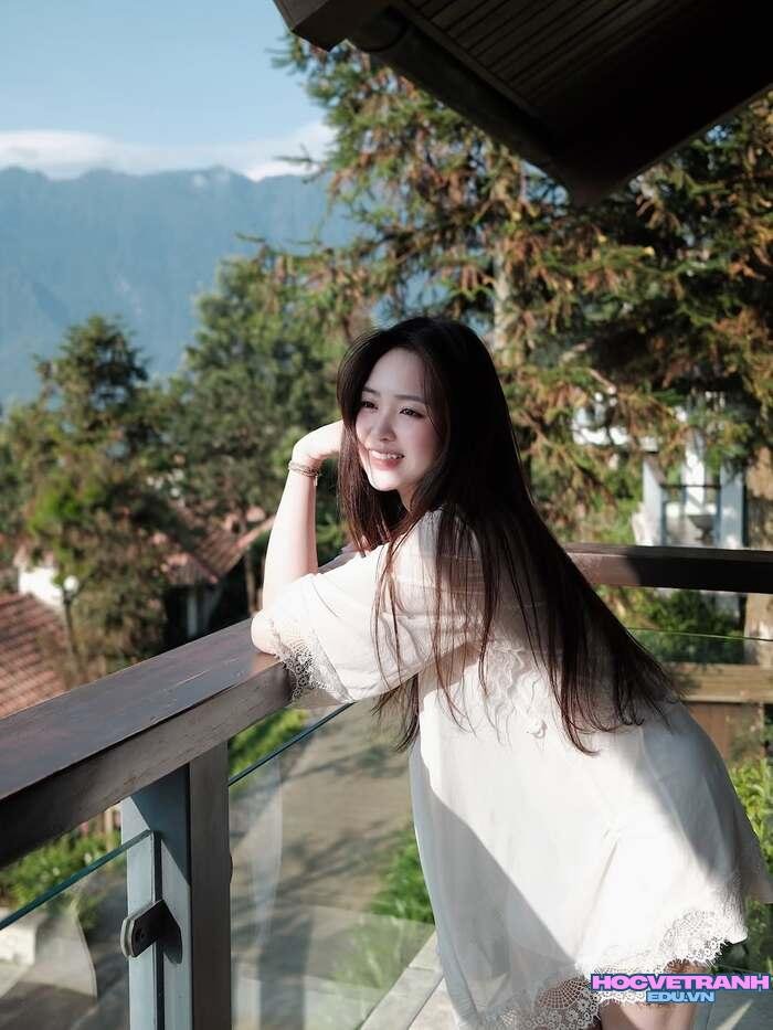 ảnh Lê Phương Anh đẹp ánh mắt cuốn hút