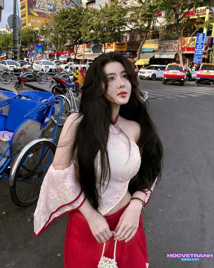 ảnh Võ Ngọc Trân đẹp cuốn hút