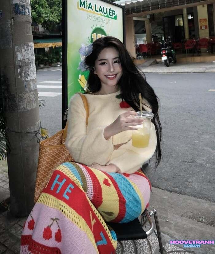 ảnh Võ Ngọc Trân đẹp ngọt ngào