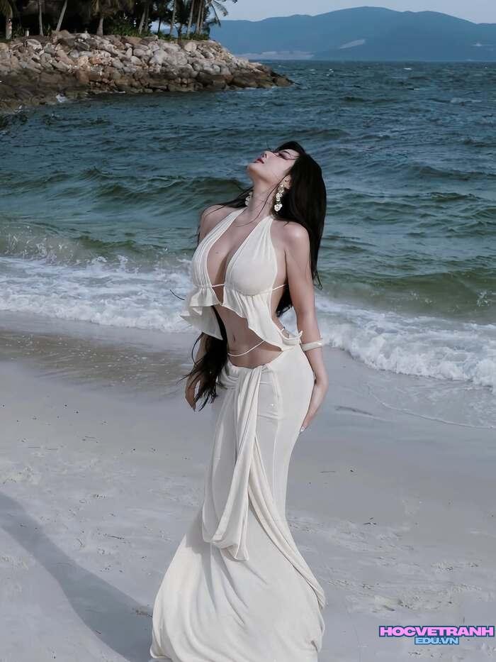 ảnh Võ Ngọc Trân đẹp nhẹ dịu