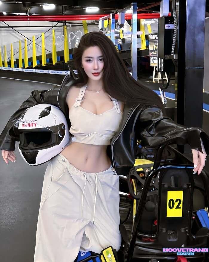 ảnh Võ Ngọc Trân đẹp thần thái