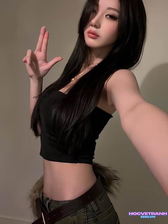 ảnh gái múp đẹp cuốn hút tự nhiên