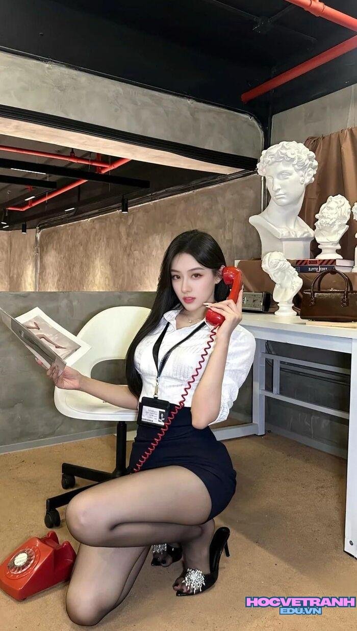 ảnh gái xinh công sở siêu ngầu