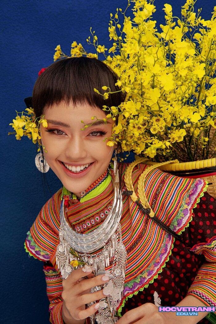 gái xinh dân tộc H’Mông Hoa