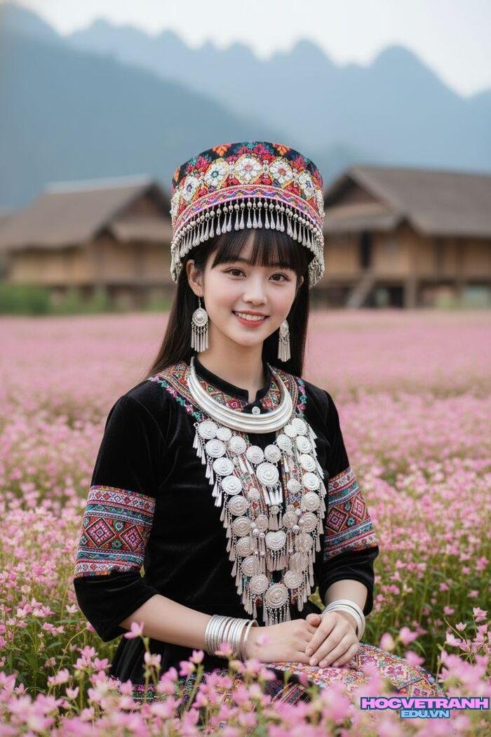 gái xinh dân tộc H’Mông đẹp