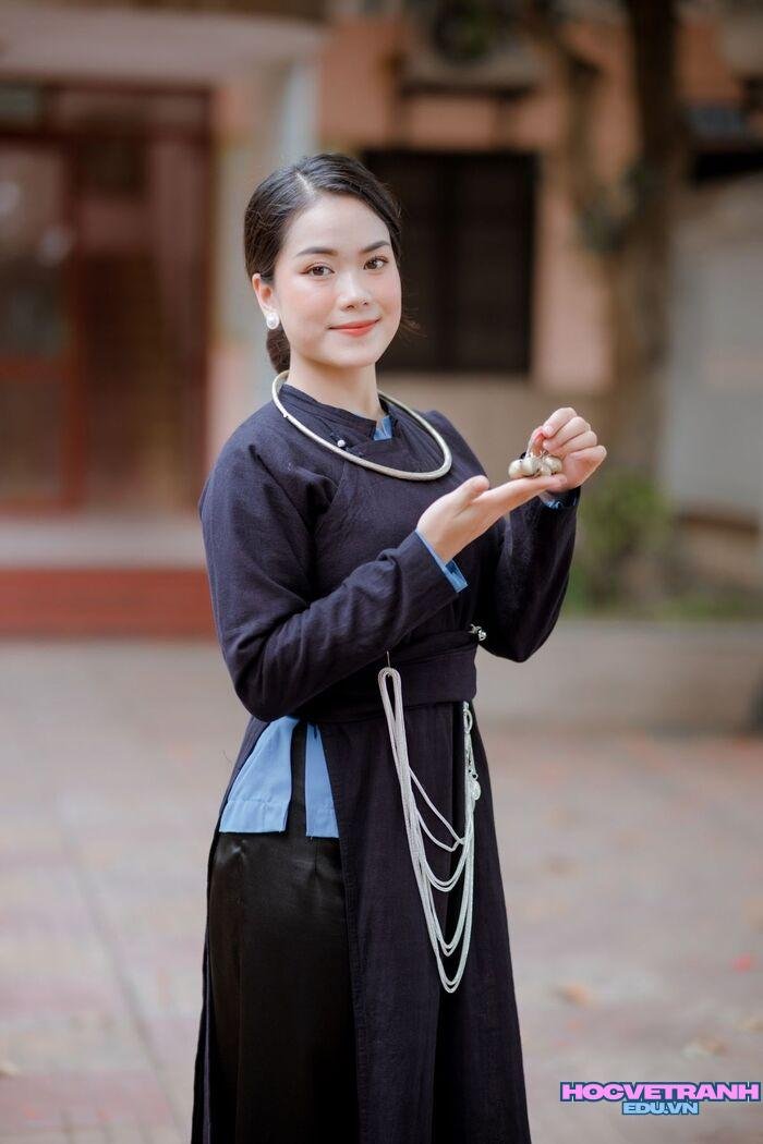 gái xinh dân tộc Tày dịu dàng