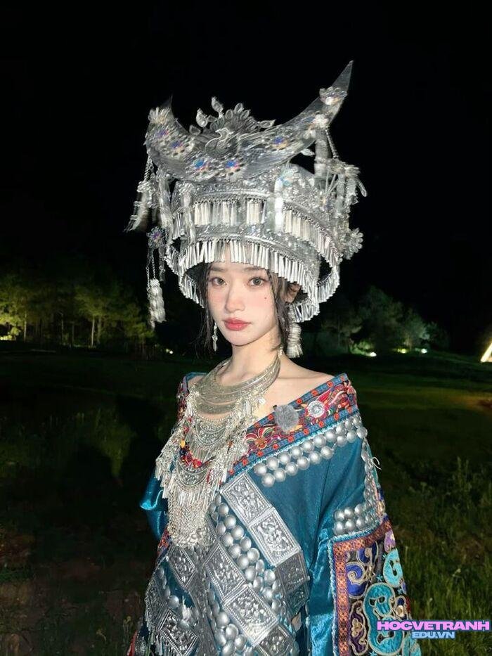 gái xinh dân tộc miêu