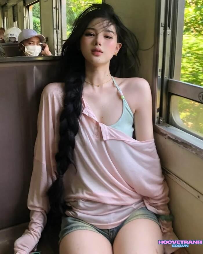 hình ảnh gái xinh đẹp tinh khôi