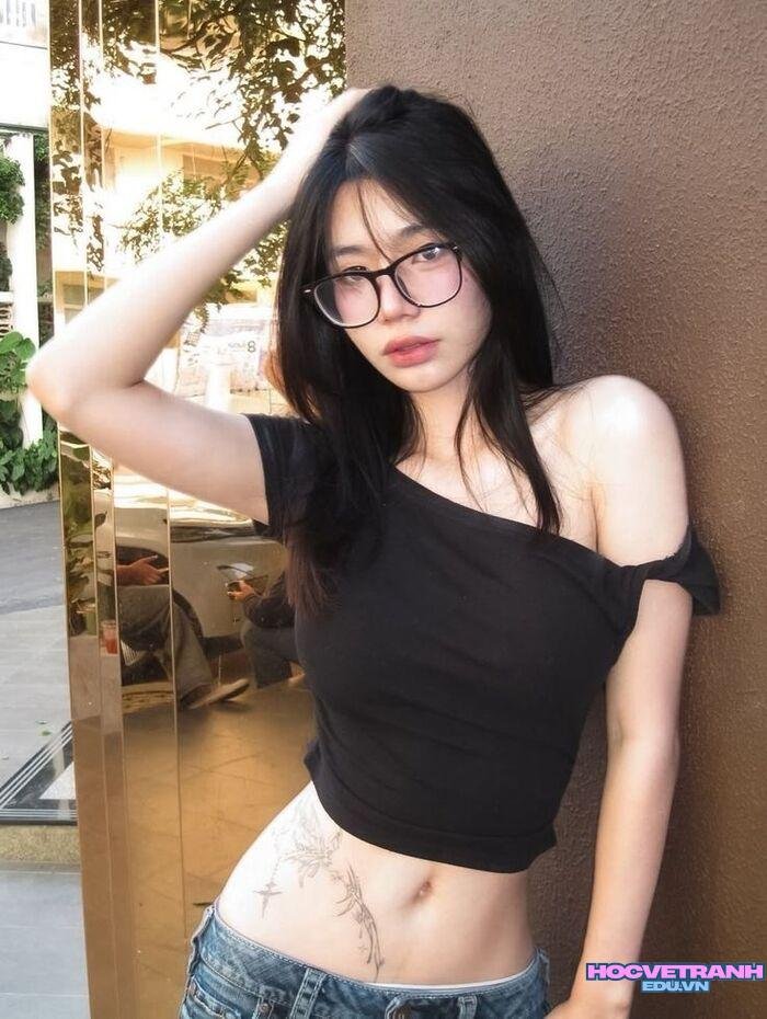 mẫu ảnh gái xinh đẹp ánh nhìn mê hoặc