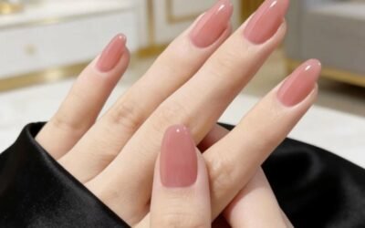 Album ảnh nail 1 màu miễn phí