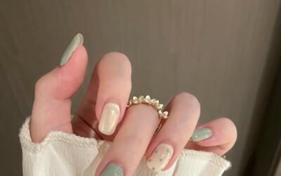 Album ảnh nail 2 màu cực hot