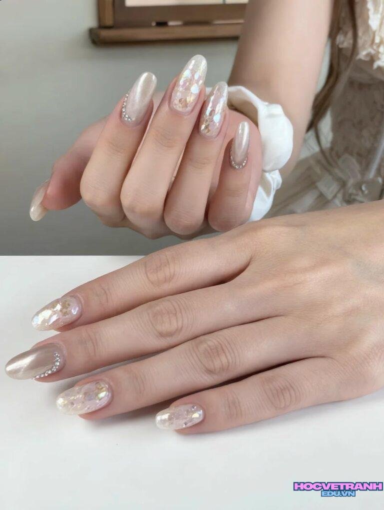 Album ảnh nail ẩn xà cừ cực hot