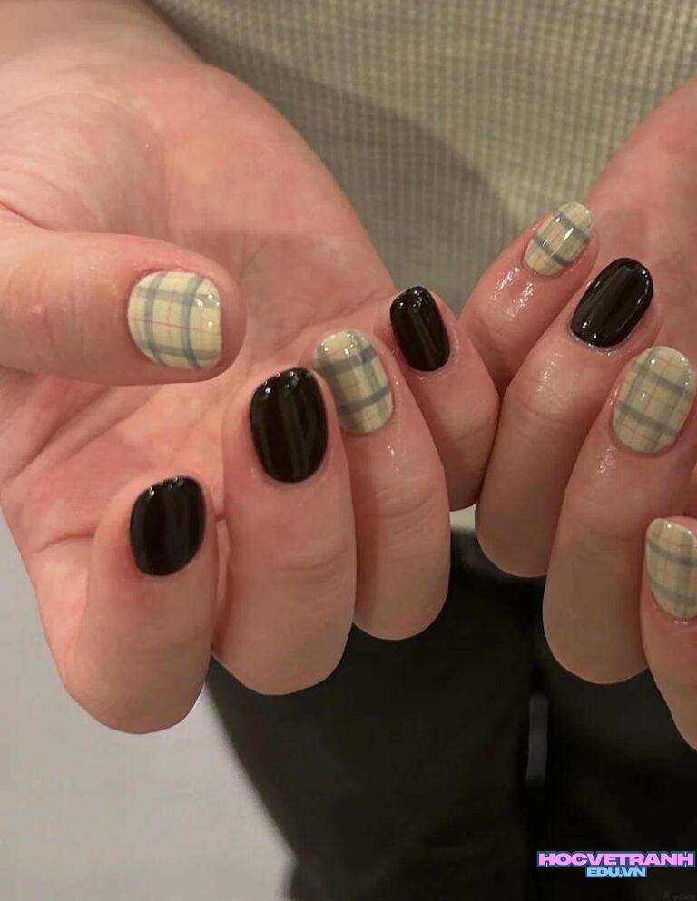 Album ảnh nail caro cực hot