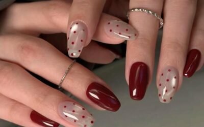 Album ảnh nail chấm bi cực hot