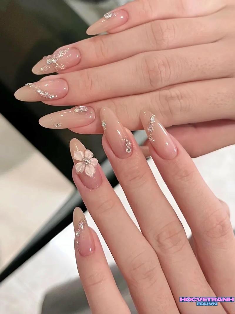 Album ảnh nail cô dâu thu hút